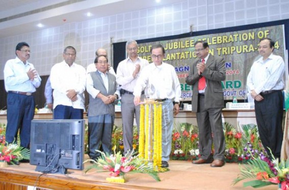 Rubber plantation project strengthens rural economy in Tripura Rubber plantation project strengthens rural economy in Tripura